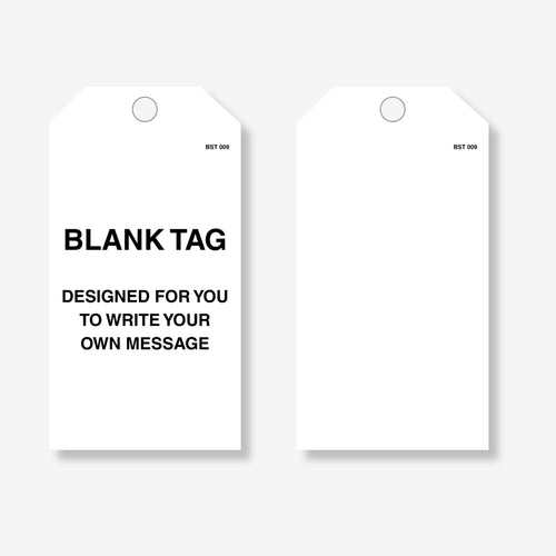 Blank Tag