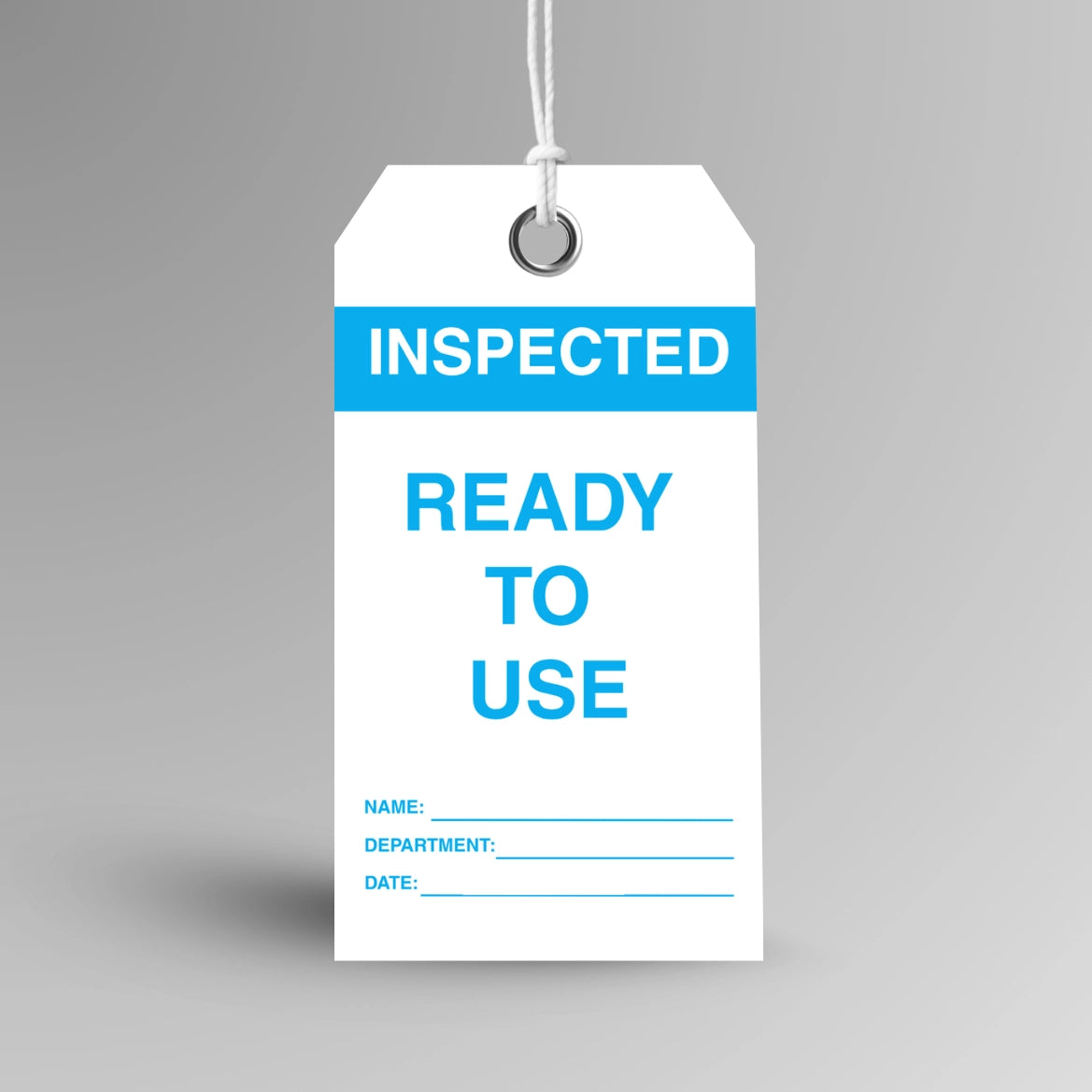 Inspected Ready to Use Tag