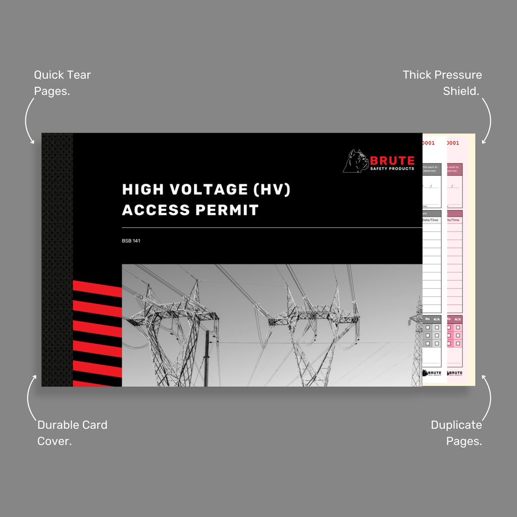 brute-high-voltage-access-permit-book-bsb141-features