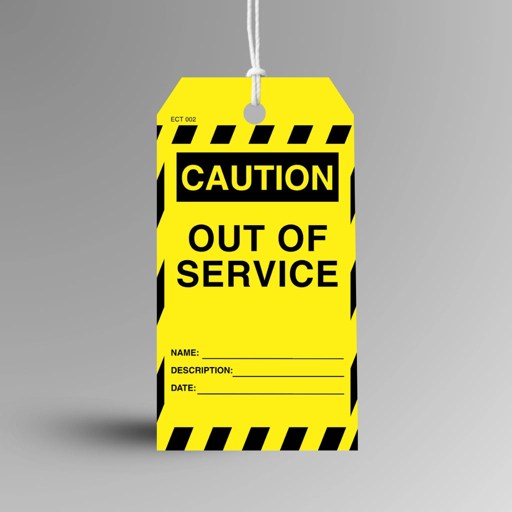 Out of Service Tag