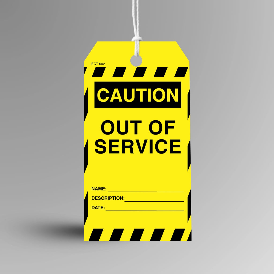 Out of Service Tag