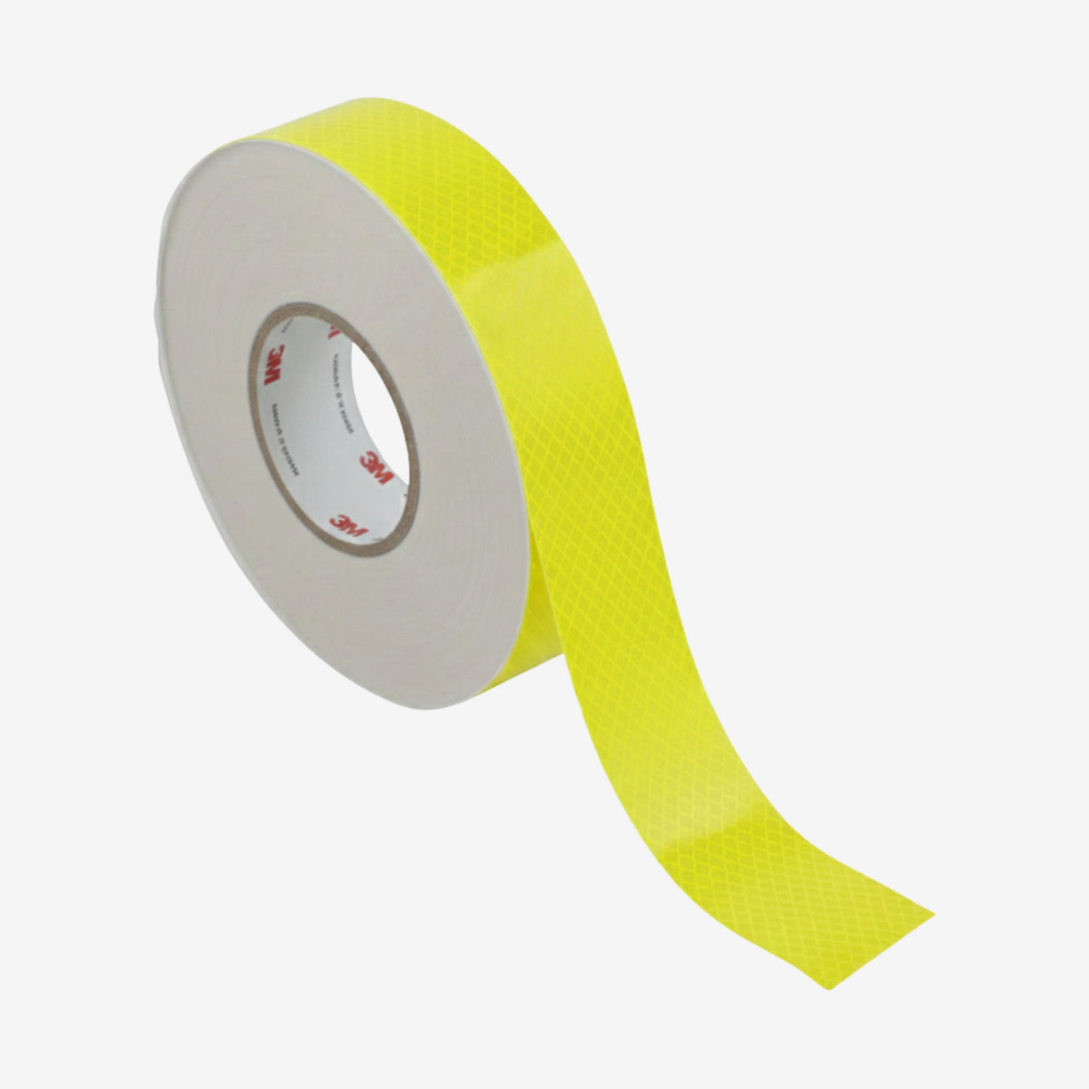 Benefits callout highlighting superior visibility, Class 1000 performance, durable adhesive backing, and 50mm width for safety marking applications