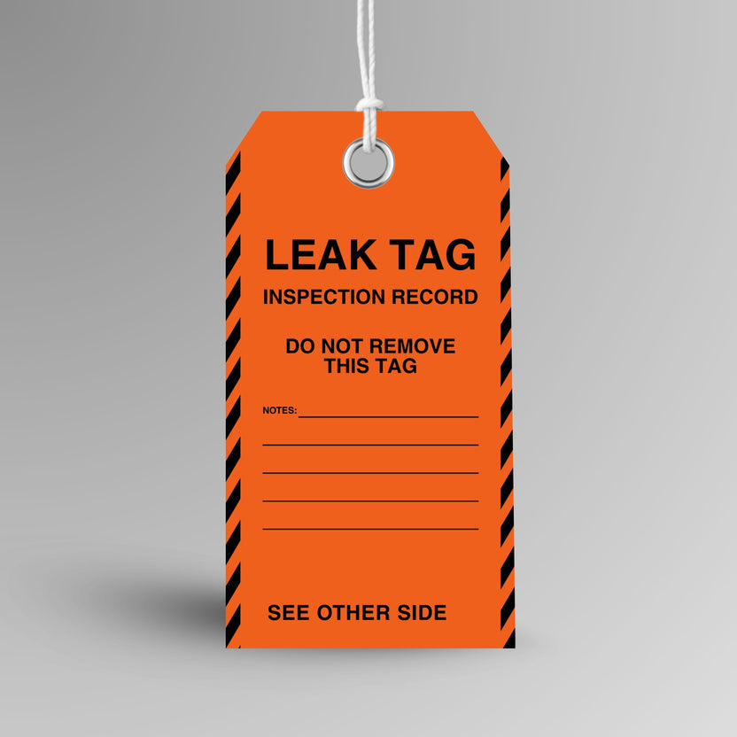 Leak Inspection Tag | Brute Safety Products