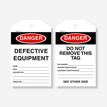 Safety Tags Australia | Brute Safety Products